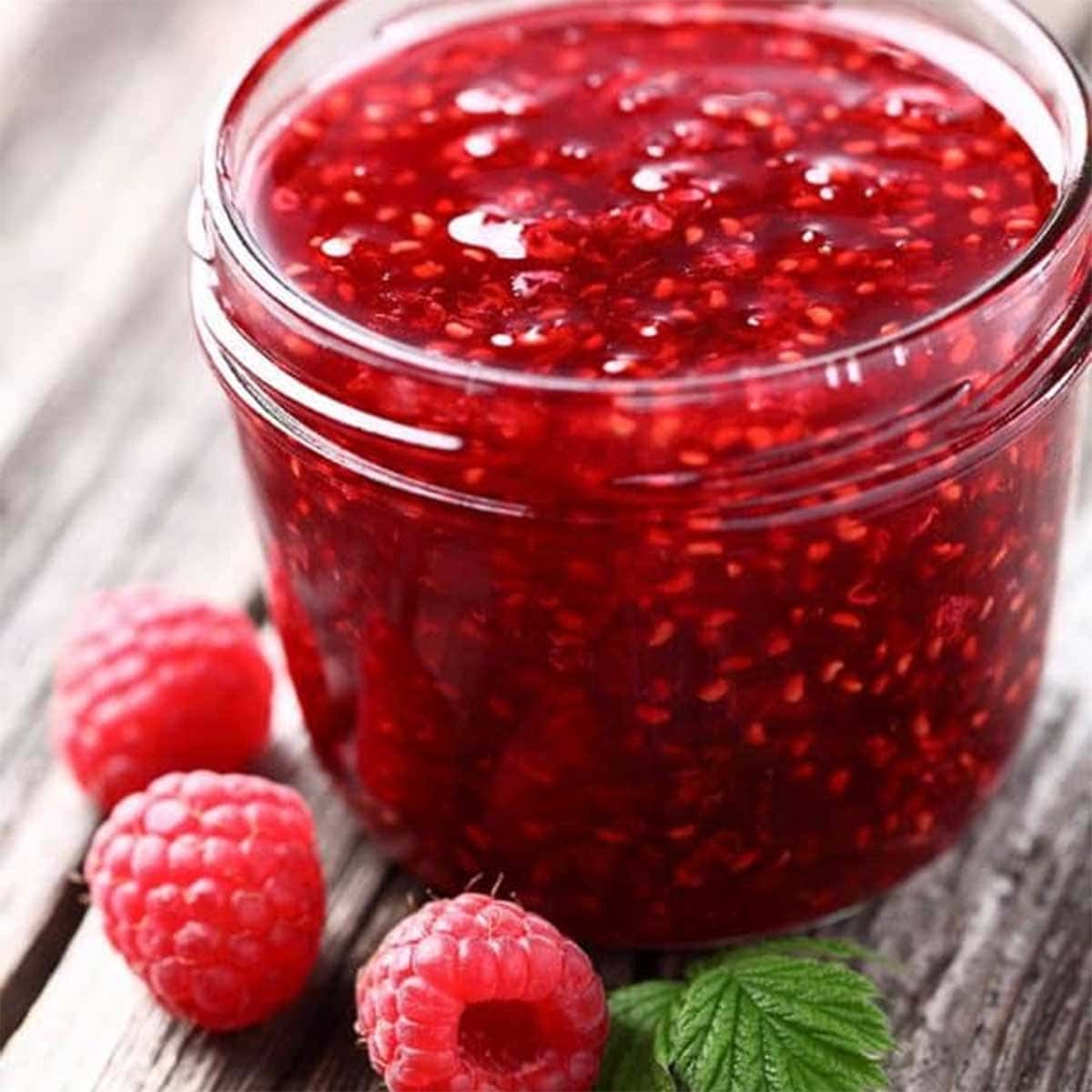 Whip Up 1 Pint Raspberry Jam in 10 Minutes: Honey & Lemon